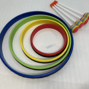 kit de Tambores de Hand Drum (15/20/25/30CM) com Baqueta Infantil