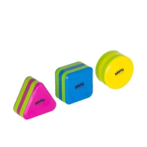 kit Chocalho Kidzzo Formas Geométricas Pedagógico